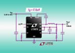 Légende photo : convertisseur DC/DC, abaisseur, 2,2MHz, 42V, 750mA en sortie, IQ = 2,5µA